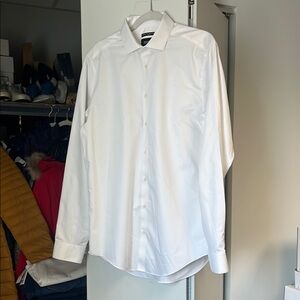 Kenneth Cole Men's White Dress Shirt